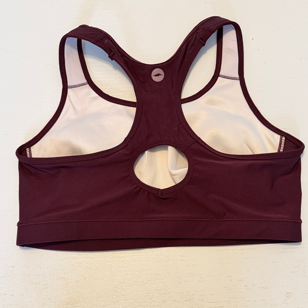 Avia Women's Maroon lined XXXL Sports Bra - Picture 2 of 7